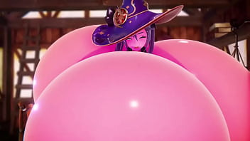 Mona belly and body inflation with soda by imbapovi