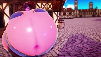 Mona belly and body inflation with soda by imbapovi