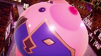 Mona belly and body inflation with soda by imbapovi