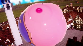 Mona belly and body inflation with soda by imbapovi