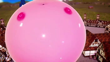 Mona belly and body inflation with soda by imbapovi