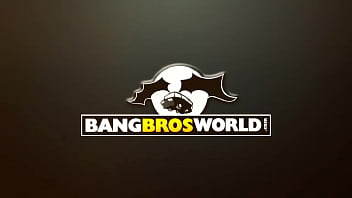 Black guy whips out his massive cock for horny teen babe