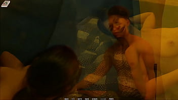 Taboo university #73 rizzing up the hot busty emo