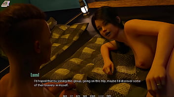 Taboo university #73 rizzing up the hot busty emo