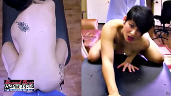 4'11 Petite Jae Scott Has Taken Her Time Riding That Hard Cock thumbnail