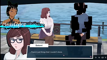 Love hotel going on dates with a librarian fucking her tits and pussy and running a business