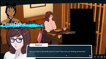 Love hotel going on dates with a librarian fucking her tits and pussy and running a business