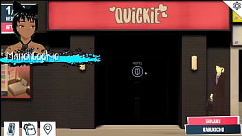 Love hotel going on dates with a librarian fucking her tits and pussy and running a business