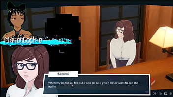 Love hotel going on dates with a librarian fucking her tits and pussy and running a business