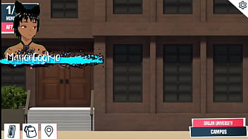 Love hotel going on dates with a librarian fucking her tits and pussy and running a business