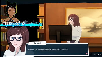 Love hotel going on dates with a librarian fucking her tits and pussy and running a business