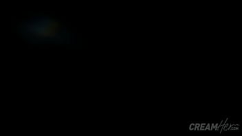 Dumping a load inside lana roy's bald pussy