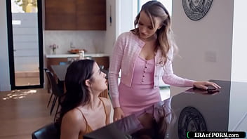 Petite teen confesses crush on piano teacher and kisses big tits milf sucks her small tits and gives her oral babe fingers her pussy