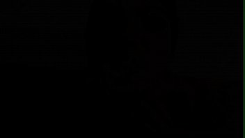 Stockinged asian gagging during deepthroat