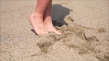 Denice klarskov bts from malaga tour includes public flashing