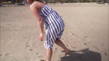 Denice klarskov bts from malaga tour includes public flashing Denice klarskov bts from malaga tour includes public flashing