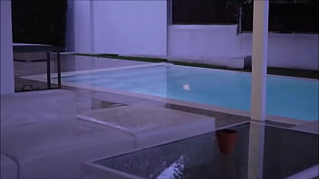 Denice klarskov bts from malaga tour includes public flashing