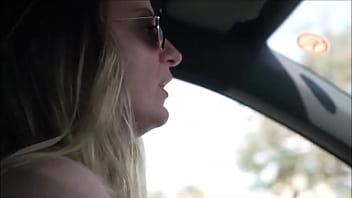 Denice klarskov bts from malaga tour includes public flashing