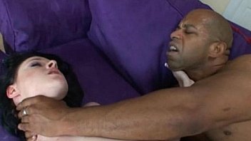 Tight latina anal stuffed with big black cock