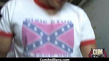 Crazy group interracial blowjob wow 3