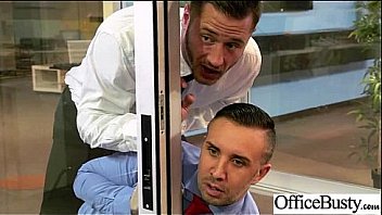 Office sex tape with naughty lovely bigtits girl movie 02