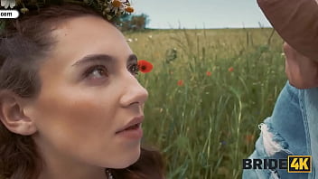 Bride4k lost bride sakura hell found the best entertainment with huge stranger’s dick in the field