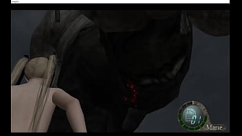 変態マリーローズでリョナプレイ パート4【バイオハザード4 モッド】