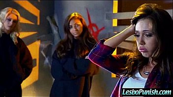 Aubrey jenna lesbo girl get punish with dildos by nasty mean lez clip 15