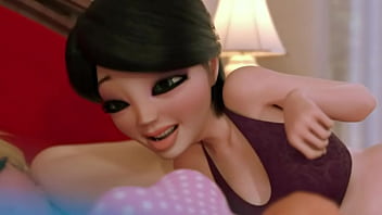 Mommy blows petite dickgirl 3d futa porn eng dubbed