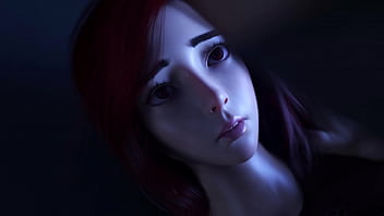 Projekt passion big ass red head gets fucked by large cock standing up with foot on wall