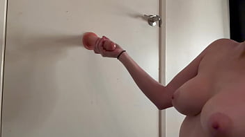 European stepmom artemisia love showing her juicy boobs and dildo play