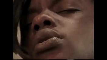 Ebony couple fuck hard