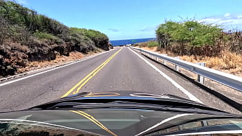 We drive around east oahu while chatting about things sexual