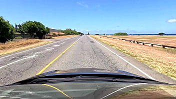 We drive around east oahu while chatting about things sexual