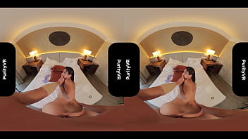 Francesca riding a big cock dildo is not enough