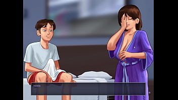 Stepmom caught me jerking off summer time saga short