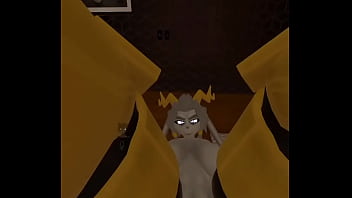 Blessed gets a big surprise in the ass