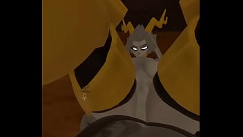 Blessed gets a big surprise in the ass