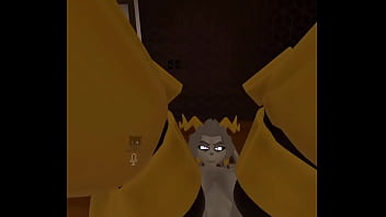 Blessed gets a big surprise in the ass