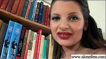 Gorgeous girl play on cam with crazy stuffs clip 18