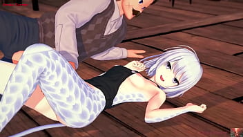 Blue haired scaly nyx fingers herself silly – scales shaking pussy dripping