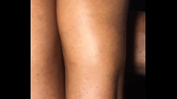 Thigh fuck with a good handjob and fingering fucking her laps