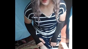 18 Youtube Model Crossdresserkitty Sexy Villager Housewife Dress Long Stockings White Bbw Femboy Stripteasing At Stepsister thumbnail