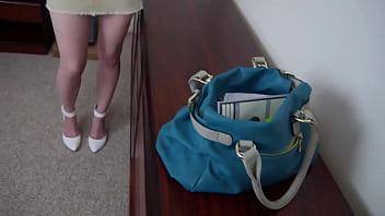 Riley reynolds cute blonde blue eyes coed pov blowjob and huge messy facial