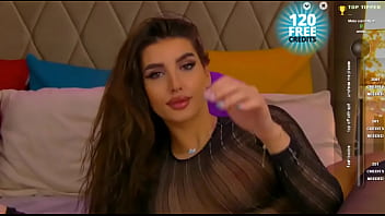 She strokes her hair and faints at the thought of you