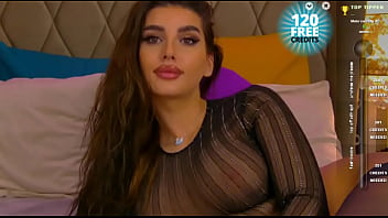 She strokes her hair and faints at the thought of you