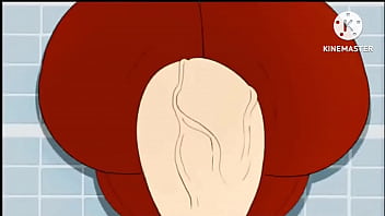 Ebony slut riding huge cock pov