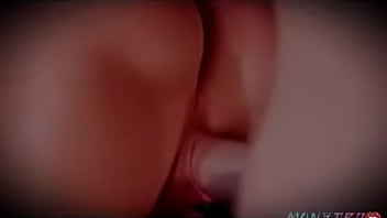 The girl slides on the dick gently moaning munstro