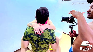 Fucking with two naughty women they recorded everything from different angles delicious slutty stuff bts