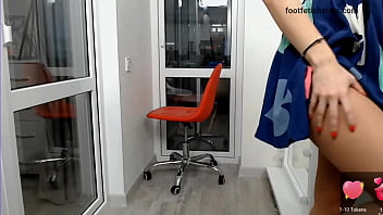 Horny euro soft erotic foot fetish